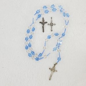 INRI Beaded Rosary